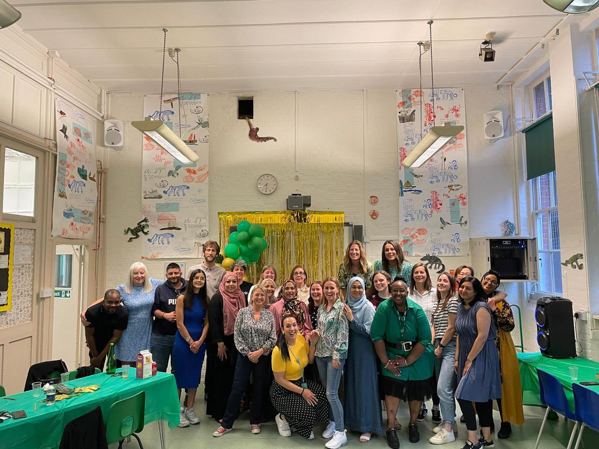 virginiaprim1's tweet photo. On Friday evening, VPS staff and governors (both past and present) came together to celebrate our latest Ofsted grading, thankfully we still remain an โoutstandingโ school. It was a wonderful evening, full of fun and laughter. #VPS #towerhamets #oftsed #teamoutstanding https://t.co/6iunWAUap1