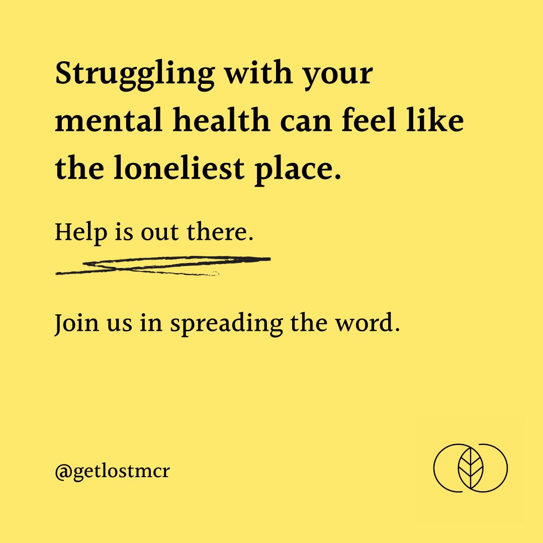 getlostmcr's tweet photo. Today marks the start of #MentalHealthAwarenessWeek and #NationalWalkingMonth. 

For us, improved mental health and time outdoors go hand-in-hand. 🤝 

Join us in spreading the word 💛 https://t.co/Z3jCmPvx1P