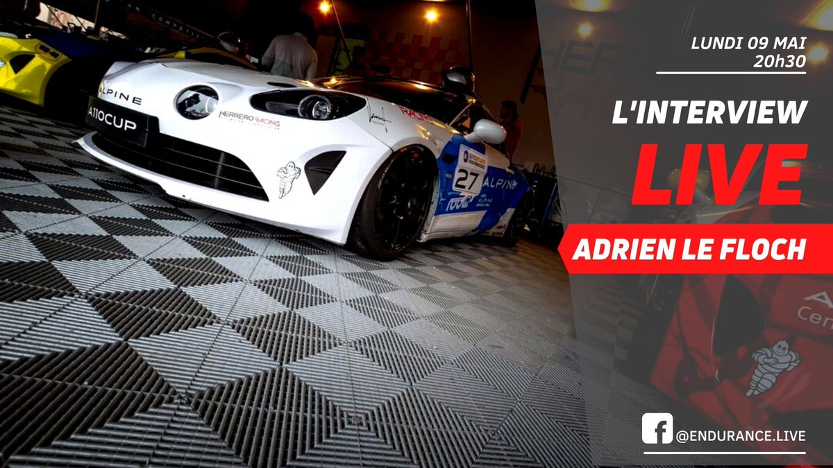 Endurance_Live's tweet photo. 🕘2⃣0⃣:3⃣0⃣
Rejoignez nous pour notre live avec Adrien Le Floch❗️👀
🔗Facebook➡️https://t.co/vuthzyhSCx
🔗Youtube➡️https://t.co/A8h955woGl
Vos questions sont relayées par nos soins❗️😉
#Endurance #AlpineElfEuropaCup #A110Cup #AlpineA110 #AlpineIsBack #Live https://t.co/gzpumQqSxD