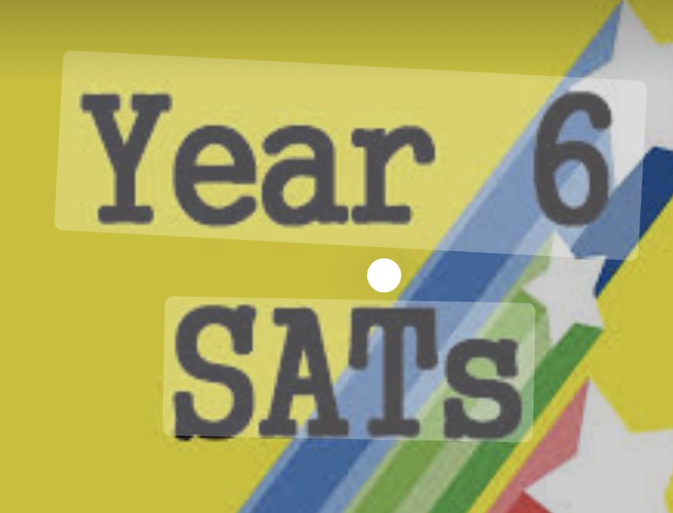AlexEvolve_HM's tweet photo. Good luck to all year 6’s sitting their SATs this week. Try your best and remember what your teachers have taught you. #SATs https://t.co/UBLjDa9L6P