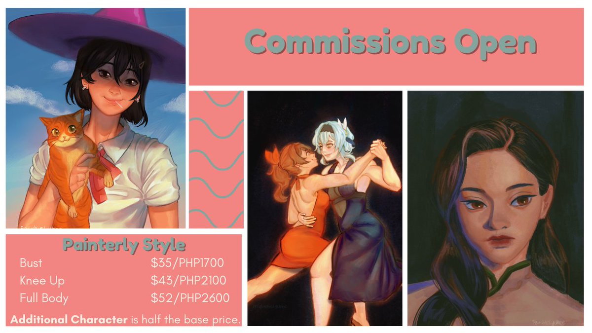 SquishieLychee's tweet photo. [RTs are very much appreciated!]
✨COMMISSIONS OPEN✨
helloo, I'm opening some emergency commissions for my medical bills
if you're interested or have questions, you can always send me a dm 
50% downpayment after first sketch/draft💖 https://t.co/uBD2CrLrhH
