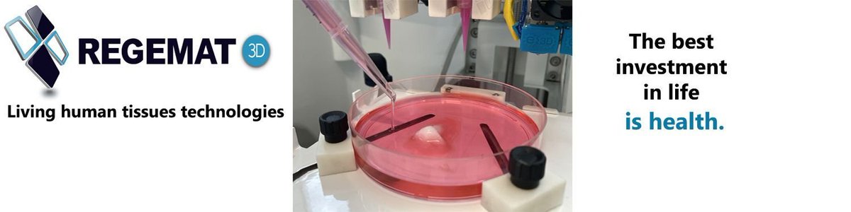 BRECAHealthCare's tweet photo. 💙📢👉Bioimpresion 3D de cartílago, piel y otros tejidos humanos. Una inversión de futuro https://t.co/5WzZFYaT2U a través de @expansioncom 

@REGEMAT3D https://t.co/woUzFXAvOW