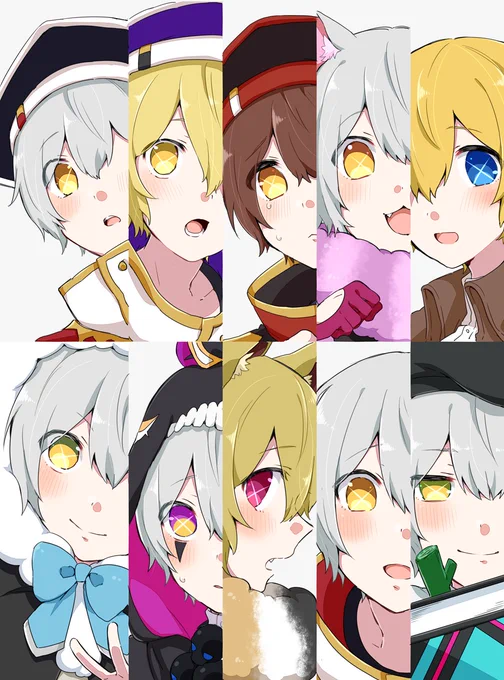 そう…あの…もうこの世に多分出ないんですけど
前出そうとした形跡がある薄い本の絵が発掘されたので供養させてちょうだいなと
兄弟でさしつさされつな本を企てておったようです 