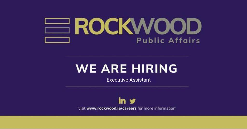 RockwoodConsult's tweet photo. @RockwoodConsult is seeking a talented Executive Assistant to join our  dynamic &amp; inspiring team at Baggot St, Dublin 2.

If you think this could be a good fit for you, apply here: https://t.co/ezz51WBpsF https://t.co/Vin6OCfhcM