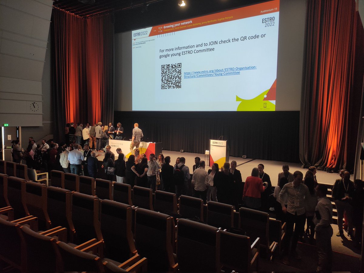 Fantastic time at <a href="/ESTRO_RT/">ESTRO</a> congress and #youngtrack organized by <a href="/yESTROCommittee/">yESTRO</a> 🙃 Great to see so many people enjoying networking and speed dating session 😄
If you want to become more involved, please visit our website: estro.org/About/ESTRO-Or…
#estro22 #yESTRO