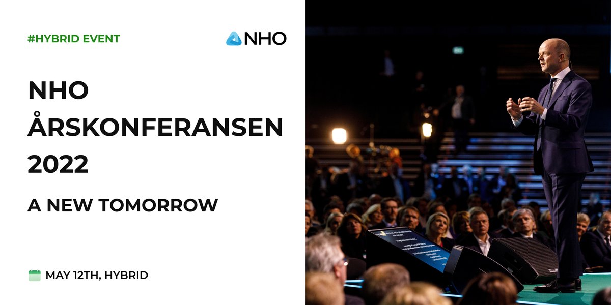 myonvent's tweet photo. You won't want to miss this: @NHO_no Årskonferansen 2022 will be LIVE this Thursday, and the @myOnvent platform will be hosting the online side of this exciting #hybridevent! 👏 NHO's annual event brings together Norway's biggest political, economic, and social players to ...
1/4 https://t.co/Za5fya7MAj