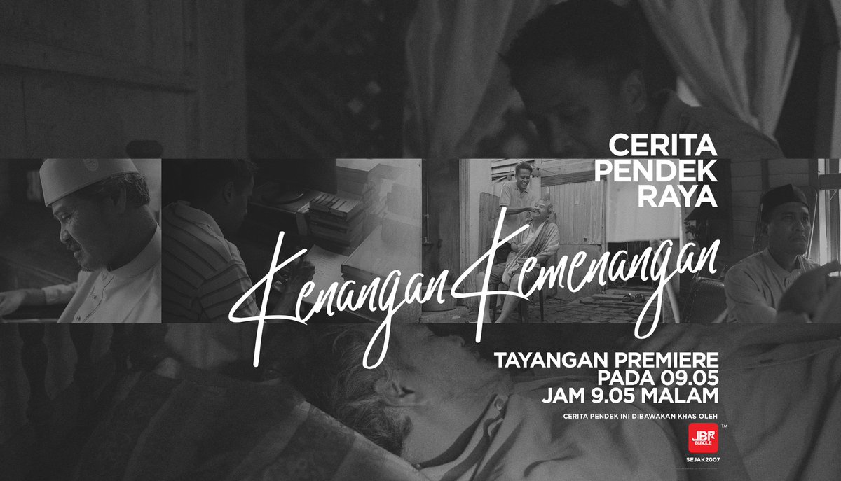 Amerul_Affendi's tweet photo. Bonus track bagi penglibatan iklan raya tahun ini terimalah cerita pendek raya #KenanganKemenangan dari #JBRBundle.

Boleh mula di tonton jam 9.05 malam ini di channel utube mereka https://t.co/m7CjR0QudW
#KerjaKampung 
#HobiBerlakon https://t.co/aNEn1CBgtk