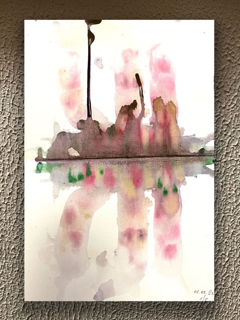 wejpu's tweet photo. 📌 «Fight in “Magnet”»

#traditionalart #watercolor #NFTCommunity #NFTartist #NFTfamily #NFT #artistsontwitter #art https://t.co/L1V7mzyICF