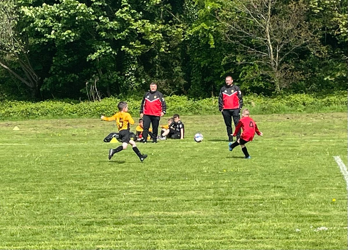 Then off to watch the u7s play on the Sunday feeling a little delicate to say the least