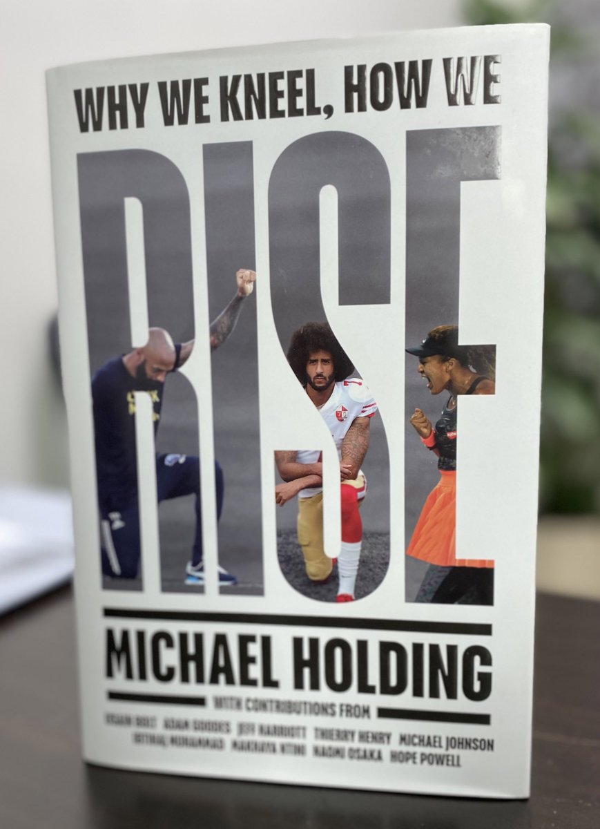 Had watched Michael Holding speak about it LIVE on TV. I’ve now read the book. To #MichaelHolding & the other contributors - a heart-felt thank you. Thank you for sharing your stories & for being an inspiration, each in your own way. #BlackLivesMatter @naomiosaka @usainbolt