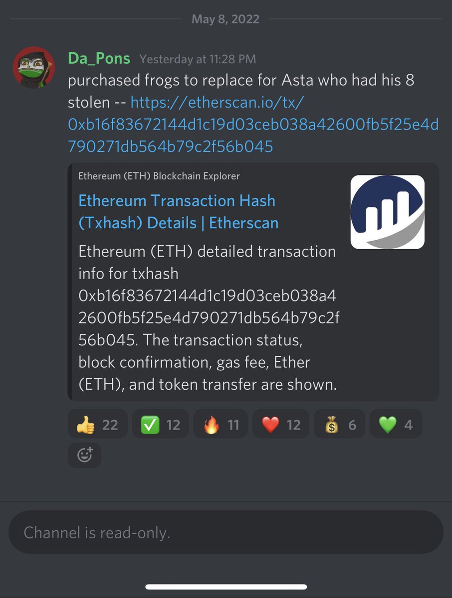 c_o_r_m_'s tweet photo. This is what real founders do for their community! 🌈 https://t.co/aQMswYHQUa