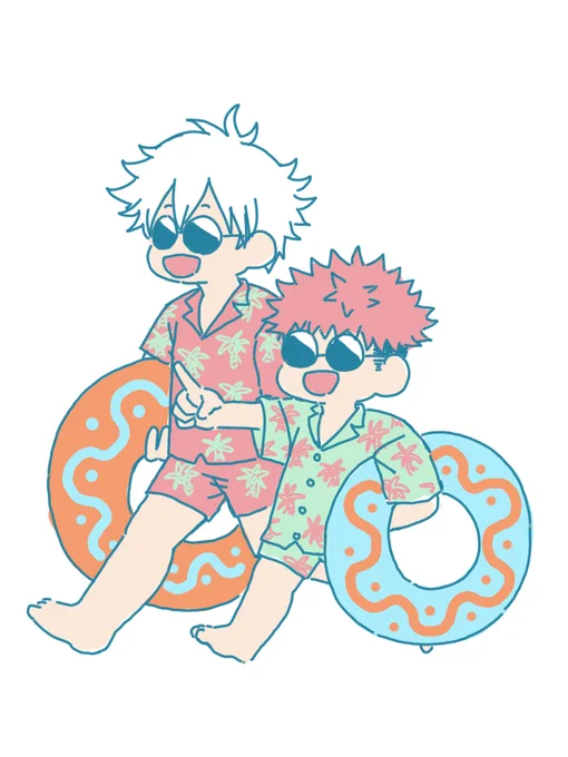 れっつびーち!
五悠ちゃん! 