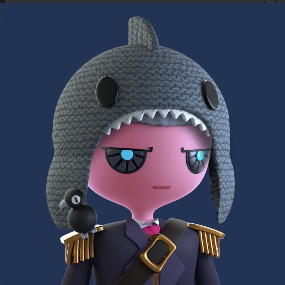 POTMSharkHats's tweet photo. @Fr0zenBuffal0 @PiratesMeta Yes ser! How about a nice little 🦈 to go alongside. Some further exclusive airdrops for the #SharkHat crew coming very soon if ye rumours are to be believed… 

@csmithSEC @potms_63 https://t.co/vdRBhmARFC