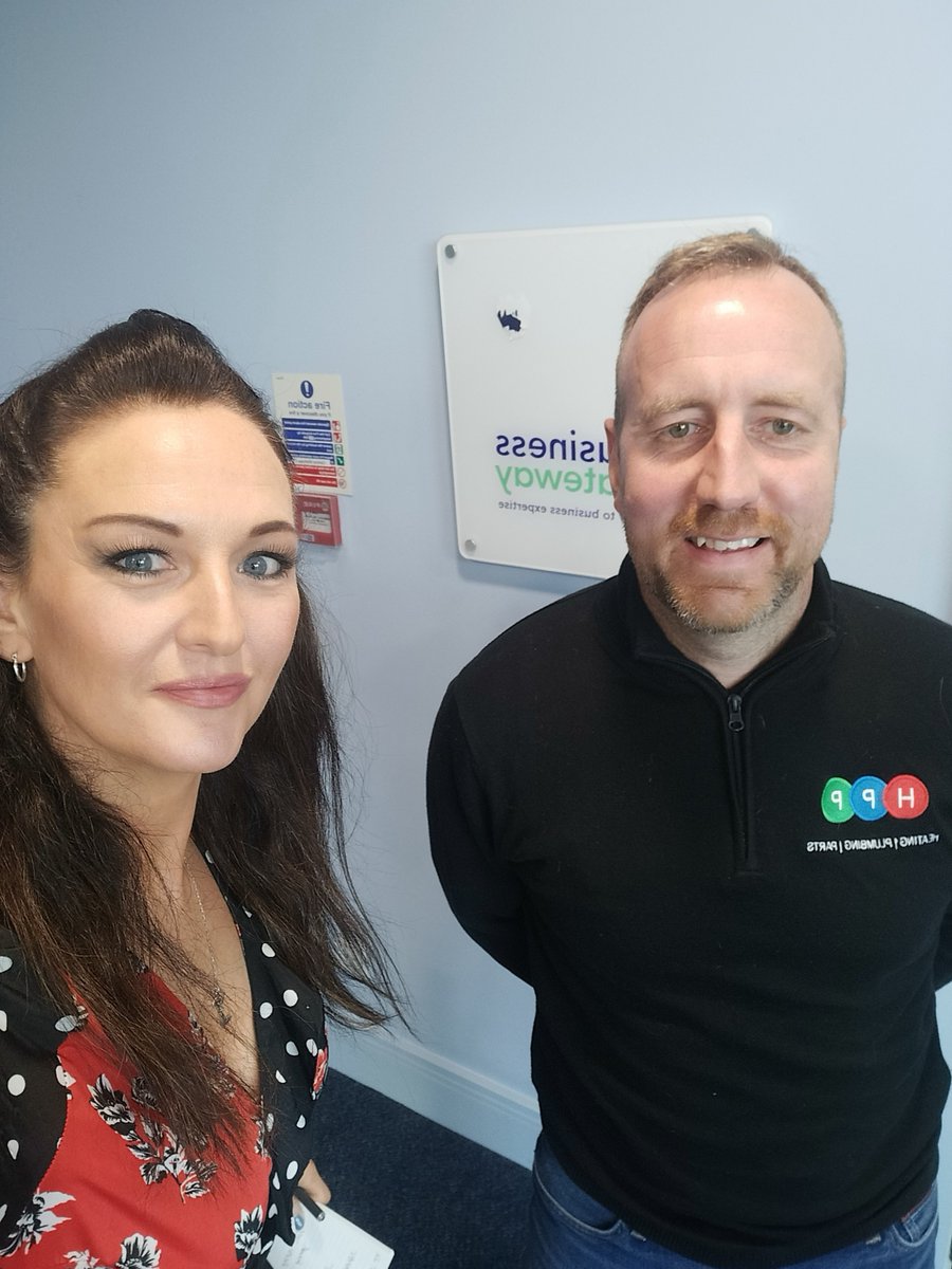 Great to catch up with Craig at HPP Ltd and hear their fantastic growth story with the support of @bgateway #growth #falkirk #businessadvisor