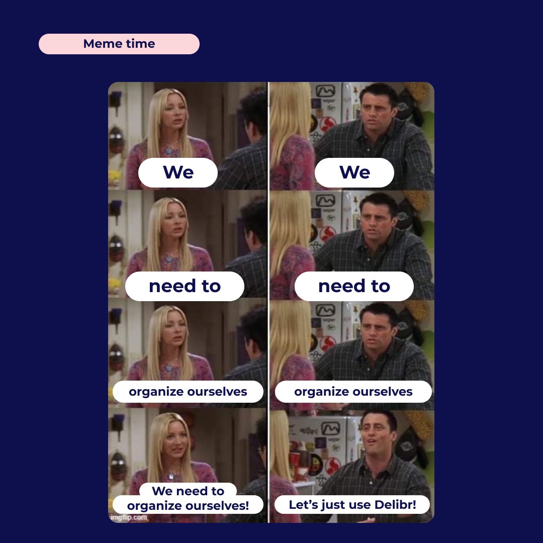 Just use Delibr! 🧘