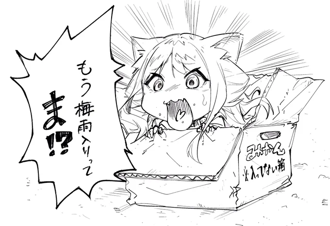 そういえば描いてあげ忘れてたミーコ 