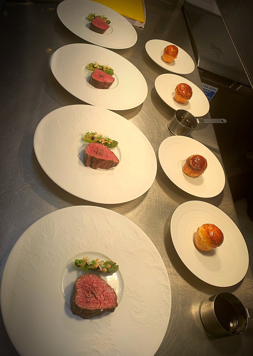 kboylechef's tweet photo. A view from the pass!! #meatcourse #beltedgalloway #tastingmenu #restaurantladyanne https://t.co/VE61xuc1cq