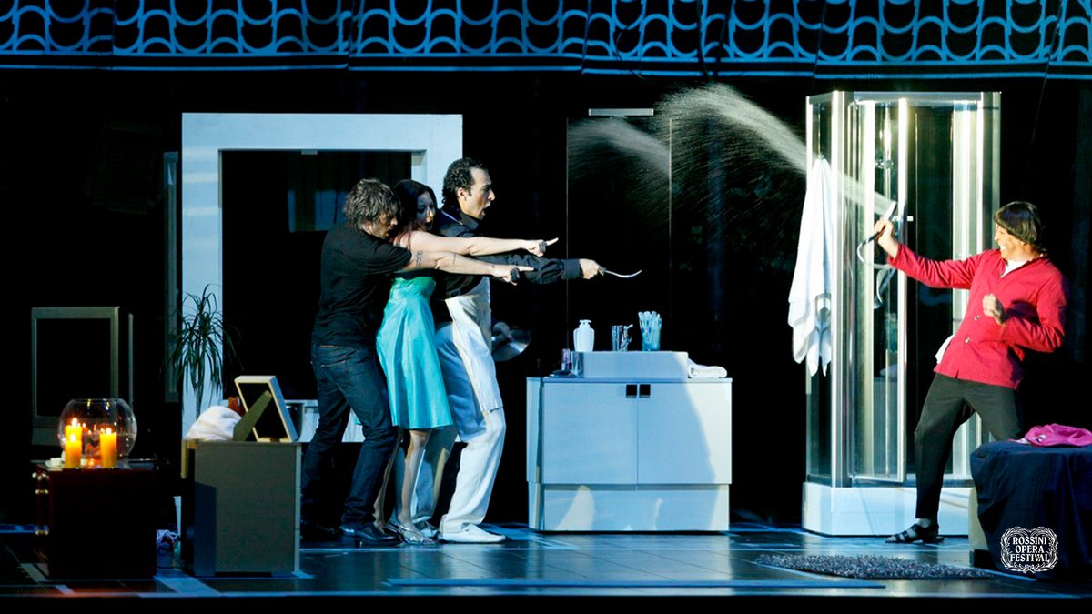 Rof_Pesaro's tweet photo. 🎂 Oggi La scala di seta compie 210 anni! Today #LaScaladiSeta turns 210! L'opera andò in scena al #ROF nel 1988 e 1990 con la regia di #MaurizioScaparro, nel 2000 con quella di #LucaDeFilippo e nel 2009 e 2011 nella produzione firmata da #DamianoMichieletto
#ROFScala https://t.co/YWJ2pXowxW