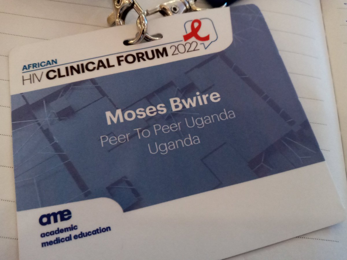 BwireMose's tweet photo. Joining The African HIV Clinical Forum 2022 a scientific forum involving the world’s leading experts. Specifically designed for HIV healthcare professionals within the African region, the forum focuses on optimizing treatment for HIV patients.
#HIVCF #AFRHCF

@ViiVHC @PEERUganda https://t.co/DppuYdT9G9