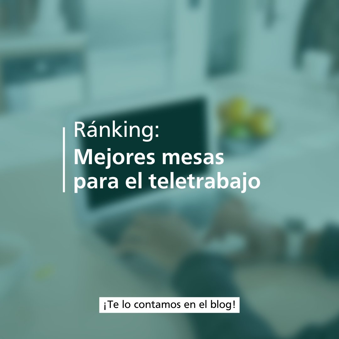 Ofiprix's tweet photo. Empezamos semana con el ránking de las 5 mejores #mesas para el #teletrabajo 👨‍💻

Lo primero que tienes que tener en cuenta es que la mesa de trabajo tiene que adaptarse a ti y tus necesidades no al revés.

https://t.co/aHHYBHS30U https://t.co/XyuKnf08ty