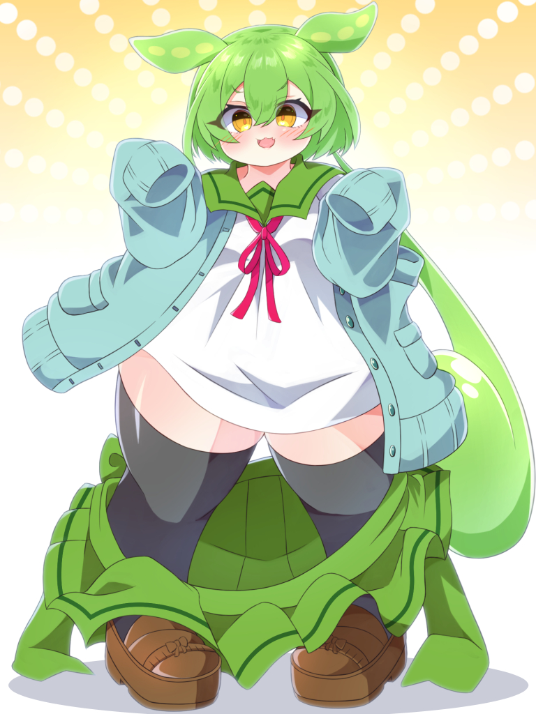 ボクもずん子と一緒に学校に通うのだっ!
#ずんだもん 