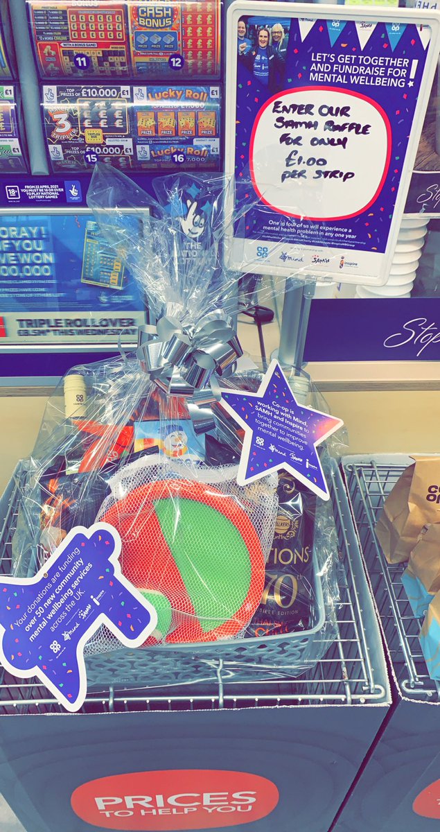 A wee hamper to kick off fundraising in Cadham this week in aid of the fantastic <a href="/SAMHtweets/">SAMH</a>. 💕💕 <a href="/rscullion89/">Ryan</a> <a href="/mccarthy_1888/">Michael McCarthy</a> <a href="/ryananderson_81/">Ryan Anderson</a> <a href="/ShirleyDenton12/">Shirley Denton</a>
