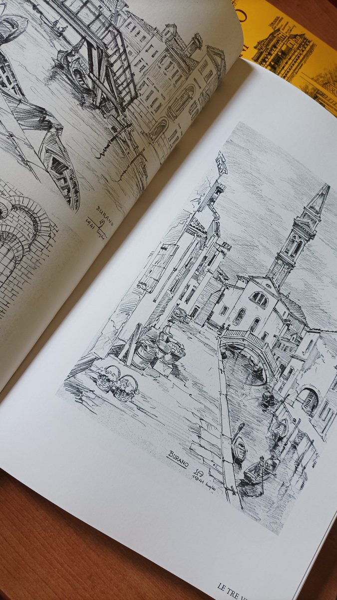 Let my show you my dearest posession: Luigi Angelini's travel books, from 1920s to 1950. He was an architect and artist from my hometown, Bergamo. These are out of print, my mom bought them in the 1980s. 
The scenes are of pre-WWII rural Italy, it's like a window into the past 🥹 
