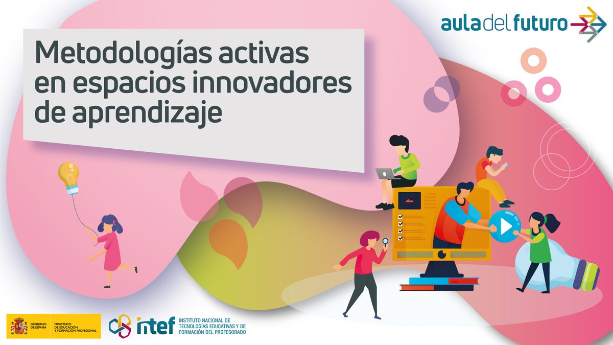 educaINTEF's tweet photo. 📌Comenzamos la semana en el #auladelfuturo con la fase presencial del curso mixto "Metodologías activas en espacios innovadores de aprendizaje" #ABP #APS #flippedclassroom #3dprintting #AdF_es #FCL_eu https://t.co/V9jBm8LnL2