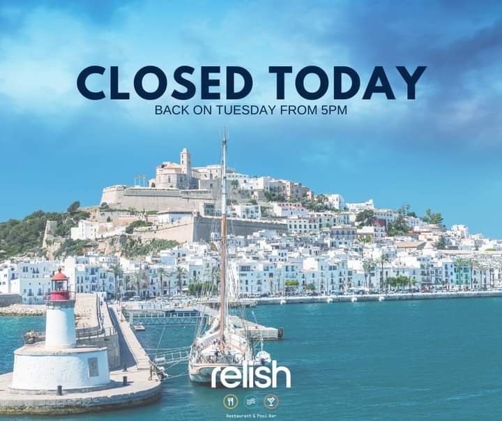 relishibiza's tweet photo. Just a little reminder that we're closed on Mondays, but will be back and raring to go again on Tuesday!

We had a fab opening weekend, thank you to everyone who came down to spend it with us. https://t.co/WSxkJTfyw2 
💙 💙 💙
#ibiza #lovefood #lovedrink #LoveRelish https://t.co/wrqJvRqzJ2