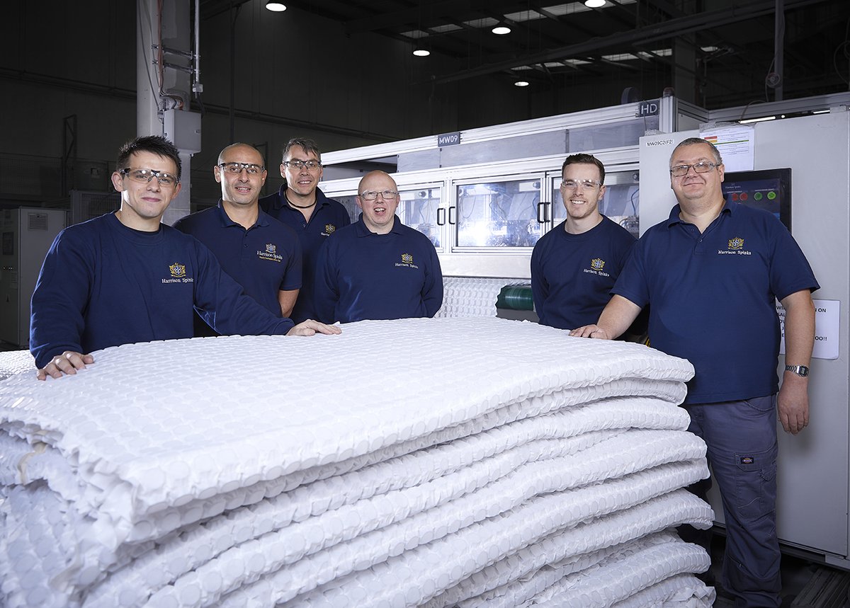 SpinksSprings's tweet photo. We developed the Micro Pocket Spring to add #comfort and durability to mattress and seating applications, whilst making our customer’s products more #sustainable. 

Now we create these springs to feature in products #globally. 

Get in touch to find out more
📧 info@spinks.co.uk https://t.co/bJXcIAl1SX