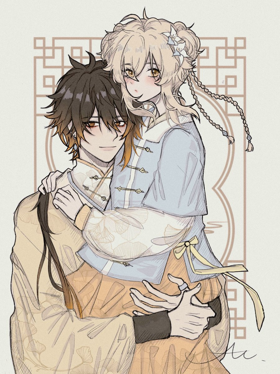 AC210623's tweet photo. #原神 #Genshinlmpact #zhonglumi #zhongli #lumine #钟离 #钟荧 https://t.co/2A98wSmysl