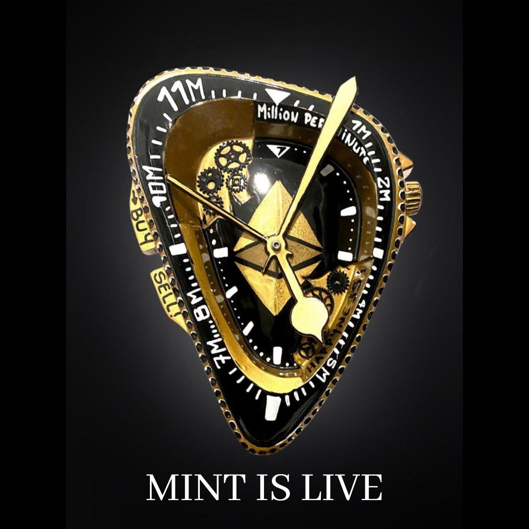 AcideArt's tweet photo. MINT IS LIVE 🚀
It's AMAZING first sale on OPENSEA at 5000$ after 20 minutes from the launch of the  WHITELIST SALE 🔥🔥🔥 https://t.co/TkNM1iMLK0