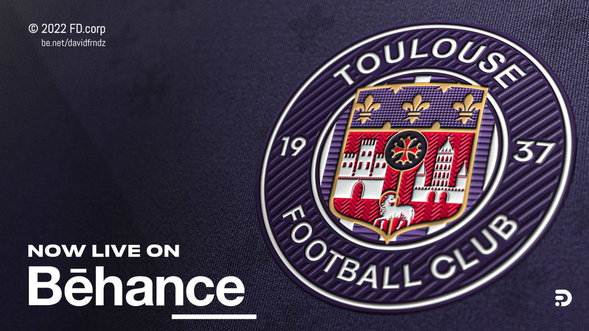 FndzDavid19's tweet photo. You can take a look at my TFC jersey concept on Behance right now 💙 

https://t.co/bR8bUUwTxL 

#DeboutToujours 😈 @ToulouseFC https://t.co/w4MaMFjLKQ