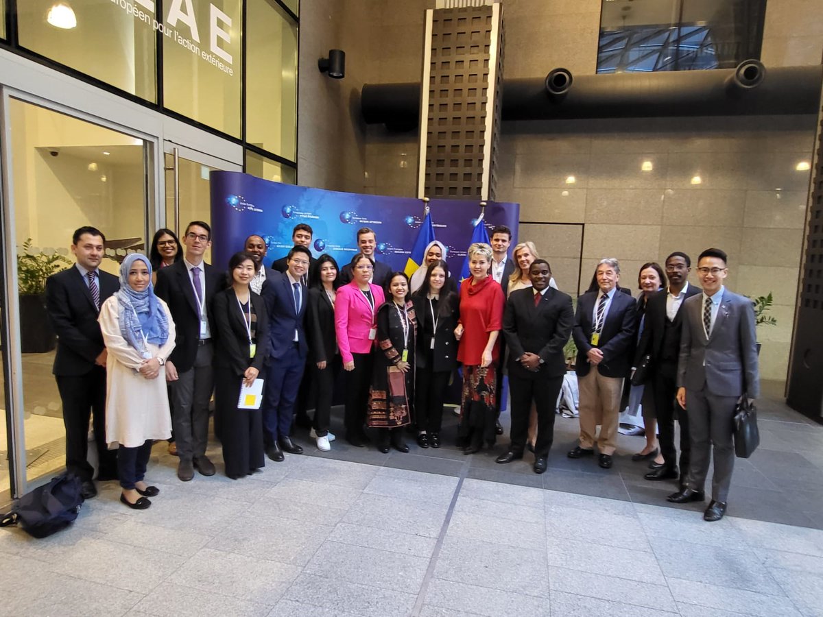 Our DSP cohort inside the EEAS in Brussels, April 2022