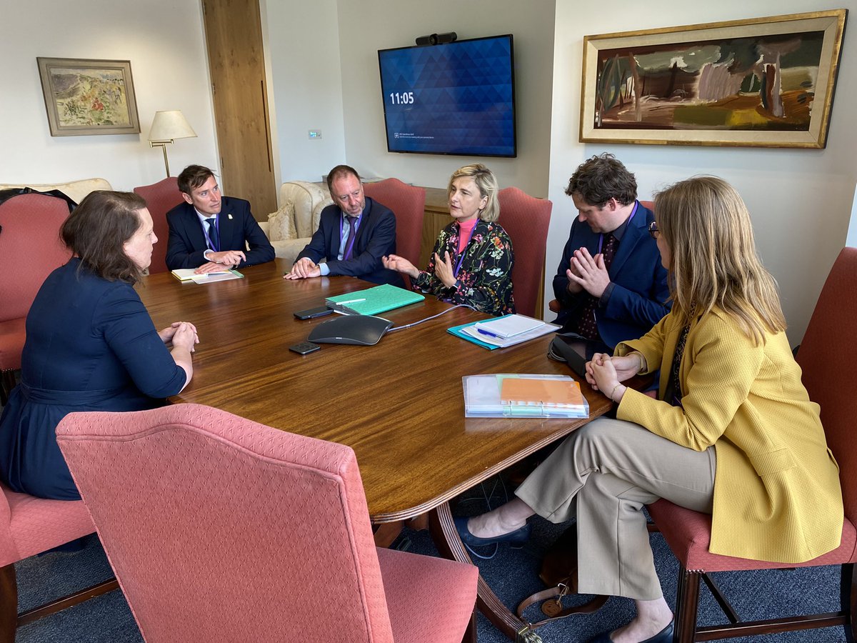 Na de Brexit is een goede verstandhouding meer dan ooit nodig. Ontmoeting met Britse collega <a href="/VictoriaPrentis/">Victoria Prentis</a>. Vlotte toegang voor Vlaamse agrovoedingsproducten en visserij belangrijk. #BEmissionUK