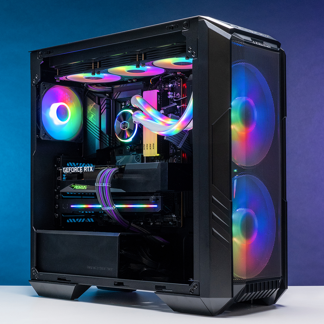 CoolerMasterND's tweet photo. HAF 500: HOMECOMING CLASSIC
✅ Mesh Front Panel
✅ Dual 200mm ARGB Fans
✅ Rotatable GPU Fan
✅ Screwless & Tool-Free TG Side Panel Design
#coolermaster #makeityours #pcmr #haf500 https://t.co/WlZSYwjt6A