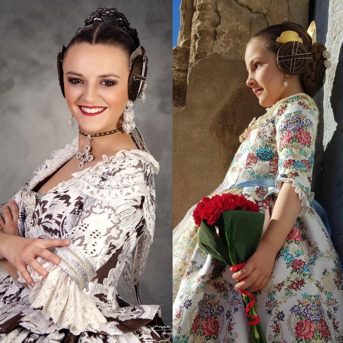 Enhorabona a les escollides falleres majors d'Algemesí per al 2023: Aida Moreno i Ribes i Daniela Martínez i Olaya!✨