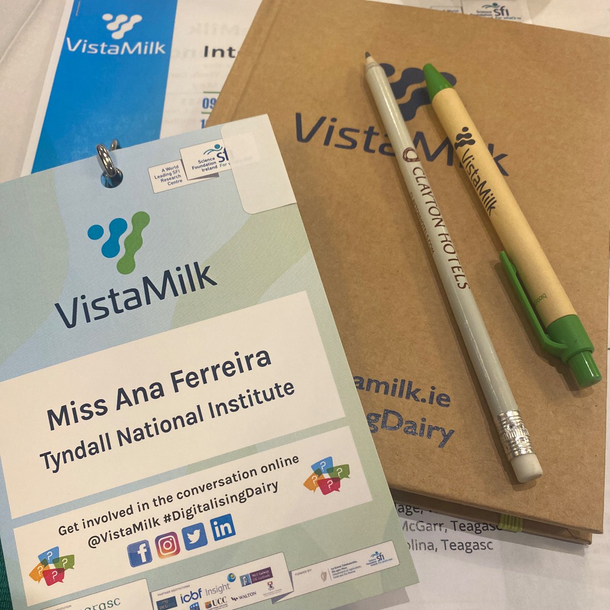 VistaMilk Internal Conference 2022
@VistaMilk #DigitalisingDairy