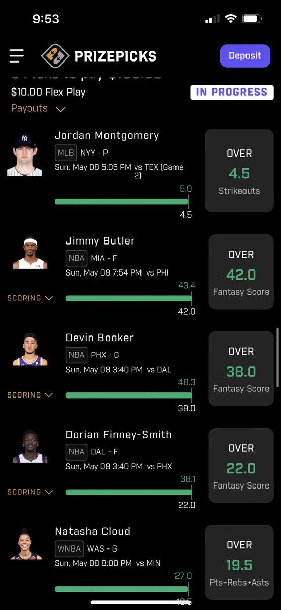 PlusEV's tweet photo. Had some great success from the weekend! 

Let's celebrate. I'll give away 2 monthly all-sports PrizePicks access memberships to Twitter. Must RT + like this tweet to be entered! I'll pick 2 winners by the end of day👍 

#Prizepicks #DFS #NBA #GamblingTwitter #MLB #PlayerProps https://t.co/SBcW81pk5i