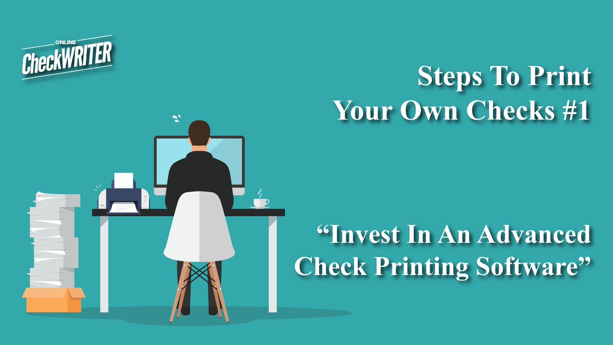 webcheckwriter's tweet photo. If you want to save yourself from the potential hassles associated with printing checks, you’d need to buy an online check printing software. So, the first step you must take before printing your own checks is to use OCW.

Learn more: https://t.co/gZsdRjZsyW

#SmallBusiness https://t.co/IIGJNKzoyb