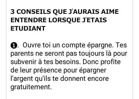 patalet_pascal's tweet photo. Voici les 8 conseils qui très utiles pour ceux et celles qui veulent sortir la tête de l'eau face au système éducatif africain,qui nous cache la vérité de la vie .
#PPDesign https://t.co/2NGkZ9sPJi