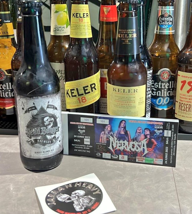 Jarranheavy's tweet photo. Ya están las entradas de @nervosathrash y #deadtreeseeds en el @Jarranheavy y @ZurbaranRock BAR.
#HeavyMetal #ThrashMetal #Deathmetal #Burgos #nervosa #pubheavy #hardnheavy https://t.co/vCXzc5obKF