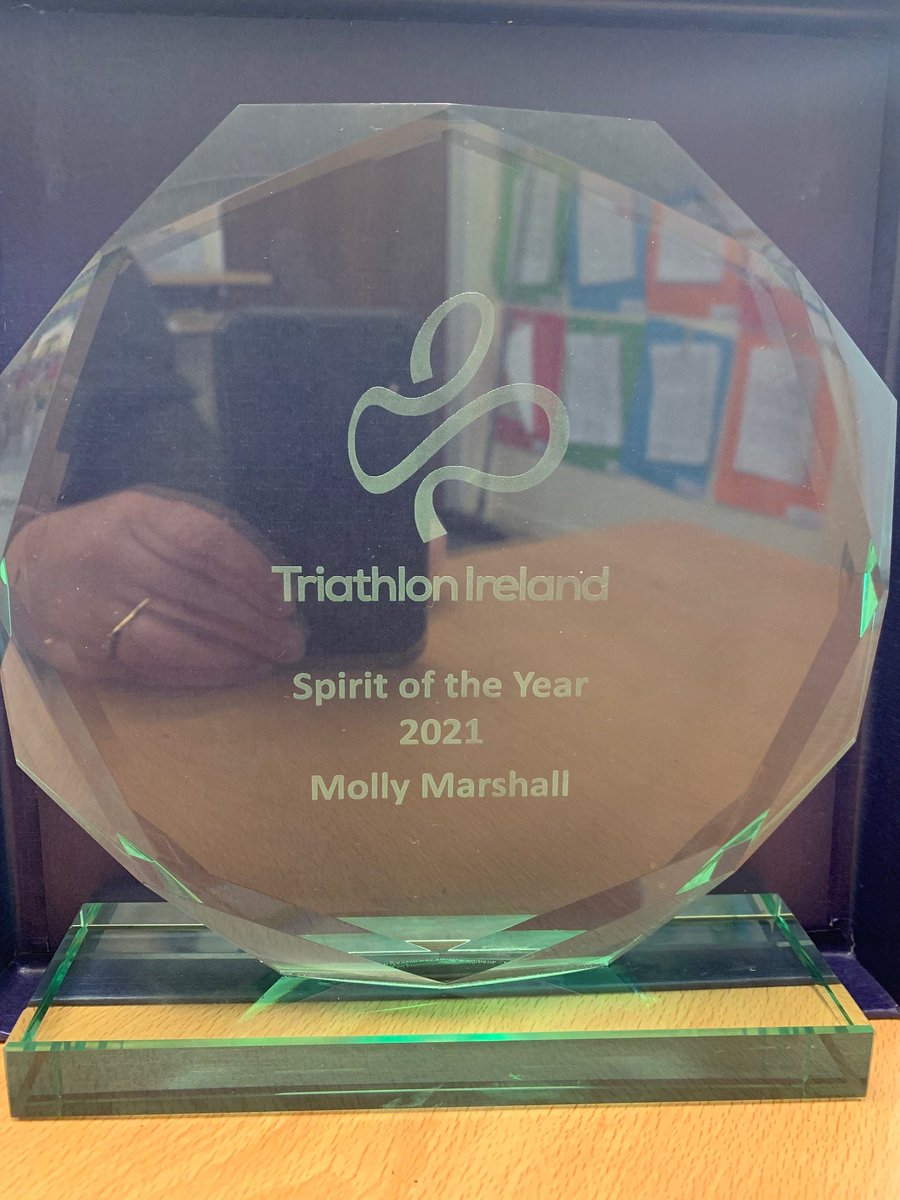 ShanballyNS's tweet photo. We've always known how incredible Molly is but SPIRIT OF THE YEAR..!!! Well done Molly on this award from @tri_ireland https://t.co/nYBxzDnOav