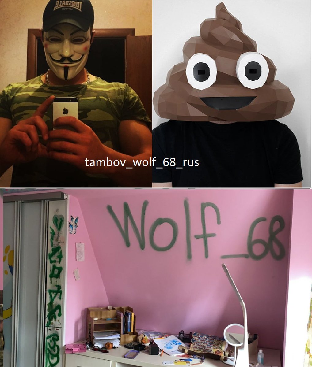 sabatiniam's tweet photo. Graffito ritrovato nella camera da letto di una ragazza di Bucha. Se Reuters fosse confermato Kirill Kryuchkov che in una foto indossa la maschera di #Anonymous dovrebbe usare solo quella di #merda https://t.co/z6CSbIP0AO