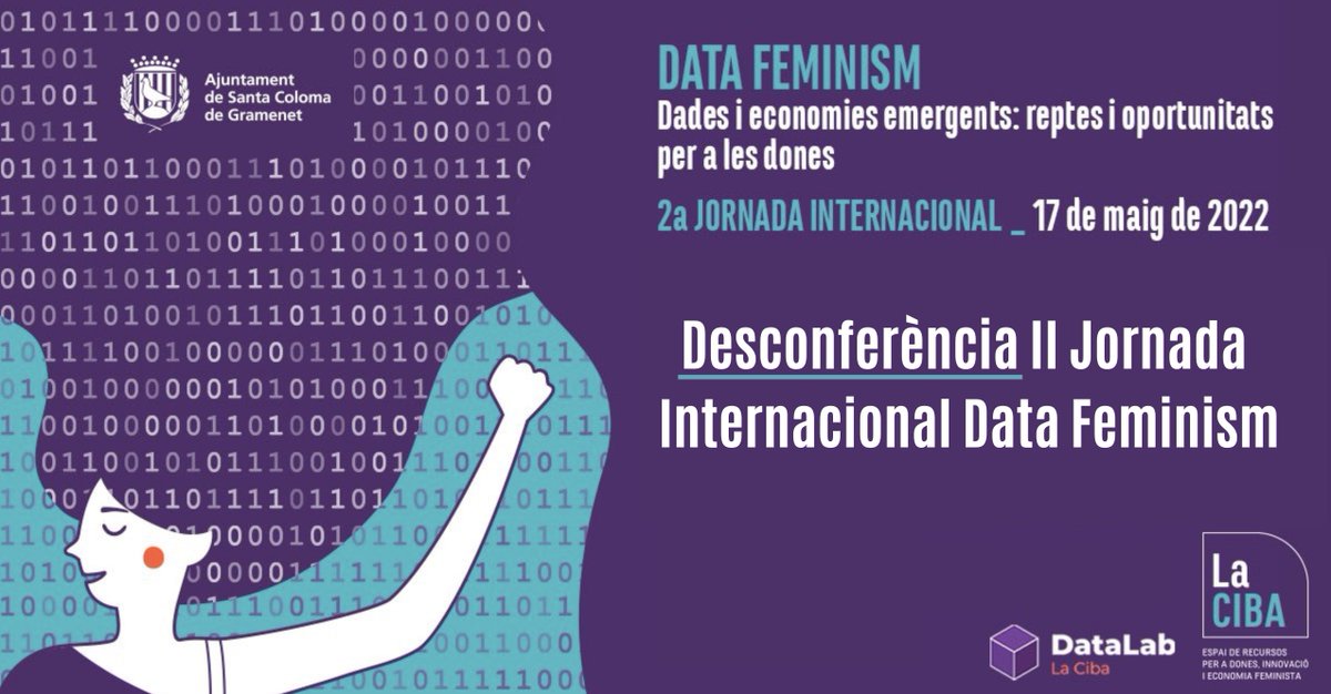 iopendatabcn's tweet photo. 🟣 Busquem projectes liderats per #dones 📢 Tens un projecte de #visualització #persiodismededades #analiticadata #IA #optimitzaciódeprocessos comparteix-lo en la desconferència #DataWoman de #DataFeminism @lacibascg👉 https://t.co/Ggw7p3K37G #GenderData #DataLovers https://t.co/HXV3iOQxLu