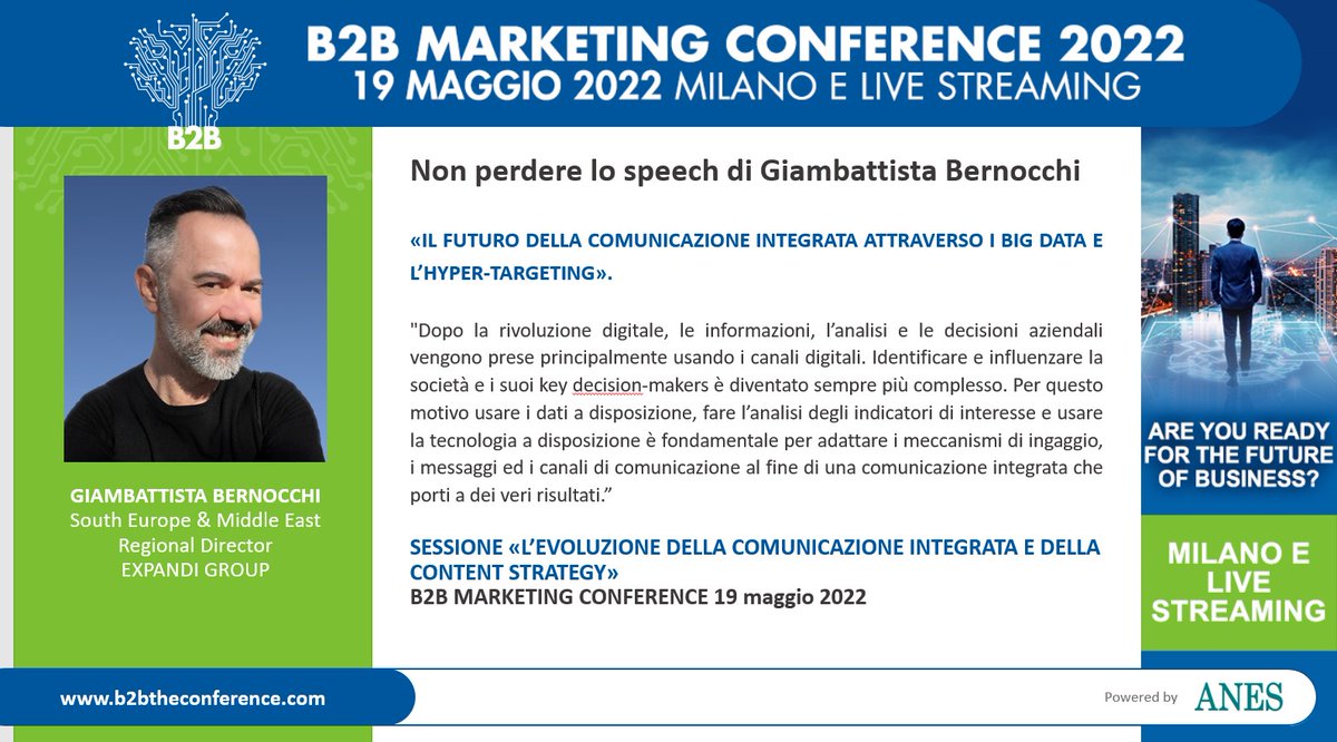B2B Marketing Conference 2022 tweet media