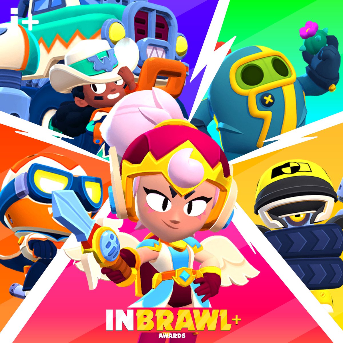 InBrawlStudios's tweet photo. → InBrawl Awards! ✨

— Qual é o melhor visual com o tema de "Show de Acrobacias"?

- 🏐 https://t.co/cyQzTJVVwk
