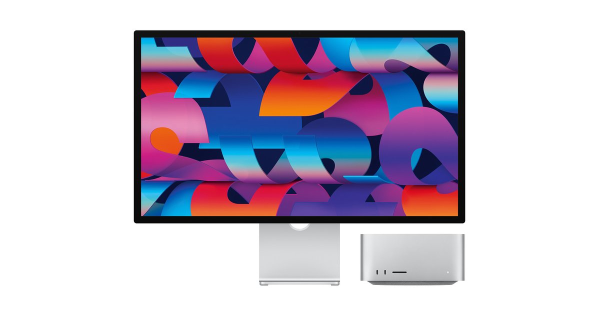 Bestel nu: Mac Studio en Studio Display. Ongekende prestaties en mogelijkheden. Beeld en geluid waar je helemaal in opgaat. Perfect ontworpen voor teams die hun productiviteitsgrenzen willen verleggen. lnkd.in/eTyabZtC

#groeienmetapple #appleatwork #applezakelijk #Mac