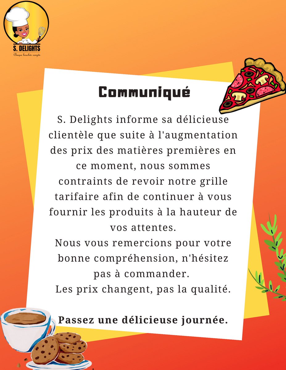 Shei_Lights's tweet photo. Chers clients,
Soucieux de continuer à vous offrir les meilleurs services, nous avons dû changer les prix de nos produits à cause de la hausse des coûts sur le marché; bien sûr en apportant de la nouveauté. 
Les prix changent, mais pas la qualité 

Merci 🥰🙏🏾💛 https://t.co/2vgP8ZyC37