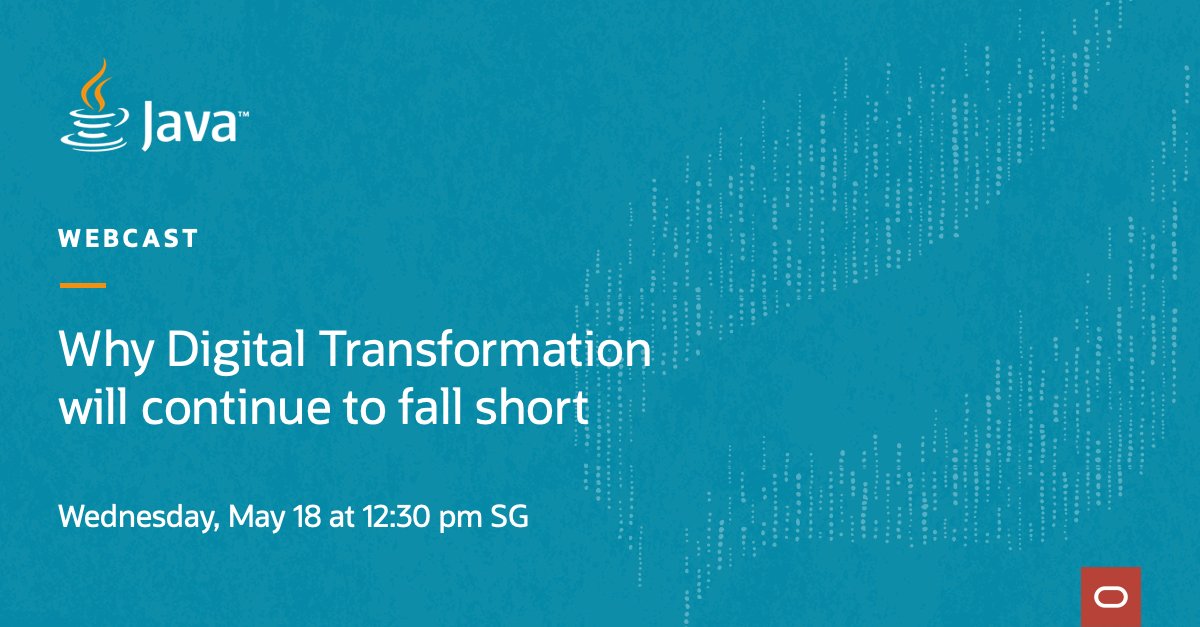 Register for our upcoming webcast, where experts will share five obstacles hindering the path to digital transformation success, and potential ways to overcome them. social.ora.cl/6018zGBWq